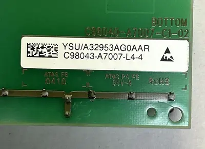 Used SIEMENS C98043-A7007-L4-4 I/O Boards & Replacement Parts Ohio US | Surplus Asset Holdings #1242232