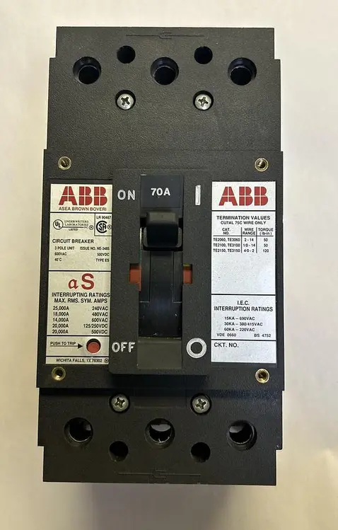 New | in-Stock ABB ESB63070L Miscellaneous Equipment (Electrical & Power) Ohio US | Surplus Asset Holdings #1237631