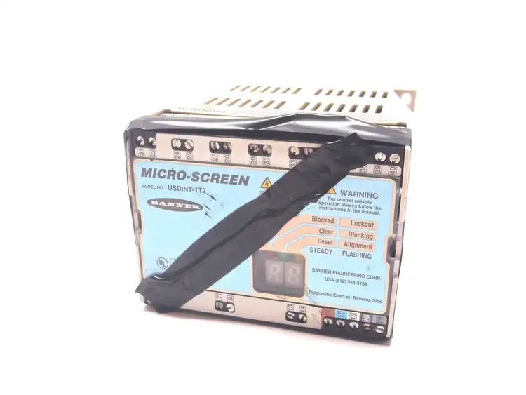 Used Banner MICRO SCREEN CONTROLLER PLC Processors Michigan US | Maverick Industrial Sales #1498188