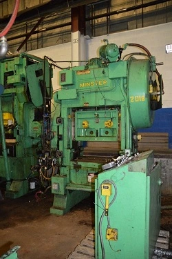 Used MINSTER P2-60-36 Straight Side Presses New Jersey US | National Machinery Exchange #1498270