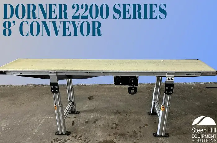 Used DORNER 2200 SERIES Belt Conveyors | Steep Hill Equipment Solutions #772462