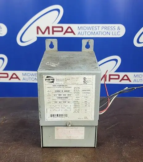 Used HAMMOND POWER SOLUTIONS C1FC50LE Transformers | Midwest Press and Automation #577675