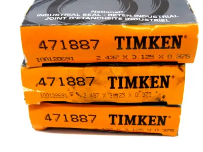 NEW LOT OF 3 TIMKEN 471887 OIL SEAL