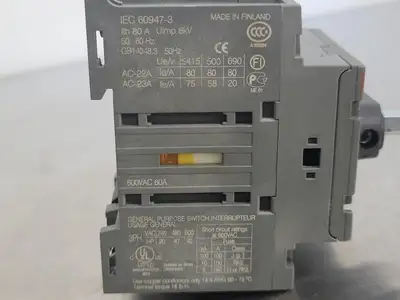 USED ABB OT80F3