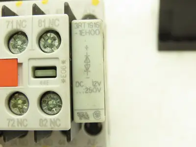Siemens 3RH1244-1BB40 SIRIUS Contactor Relay 4NO + 4NC 24VDC Coil Lot of 6