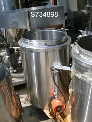 Tank, 25 Gallon, Stainless Steel, 18" x 24", Chromolox Heater, #S734898