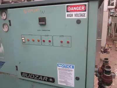 Refrig, Chiller, 15 Ton, Budzar, Water Cooled #S739689
