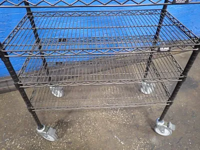 Uline 7 @ 17" X 34" Wire Storage Rack