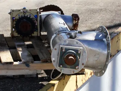 SPC7959  Conveyor screw conveyor Stainless Steel, 6" dia. X 60" long