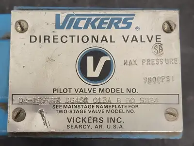 USED VICKERS DG4S4 012A B 60 S324