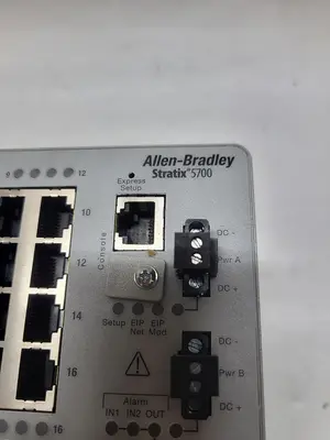 Used ALLEN-BRADLEY ALLEN BRADLEY STRATIX 2000 UNMANAGED ETHERNET SWITCH 1783-US8T SER A Network Switches | ND Industrial Surplus #1225454