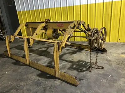 10,000 LB X 96" X 20"-48" ADJUSTABLE  CULLEN FRIESTEDT C F PARALLELOGRAM SHEET LIFTER: STOCK 15383