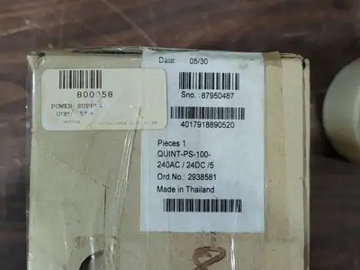 NEW PHOENIX AUTOMATION QUINT-PS-100-240AC / 24DC / 5