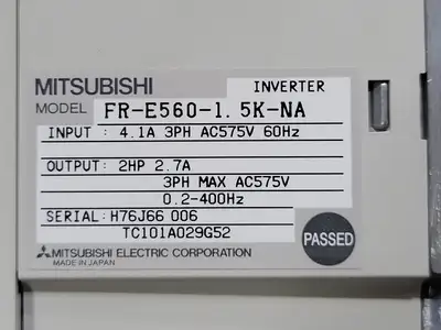 USED MITSUBISHI FR-E560-1.5K-NA