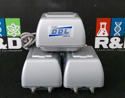 Gast DDL Linear SPP-25GAS-101 Vacuum Pump (Lot of 3)