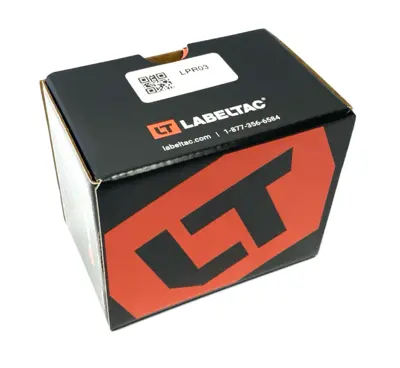 USED LABELTAC PRO MODEL STANDARD PRINT RIBBON, BLACK, 4.33" X 984' ROLL