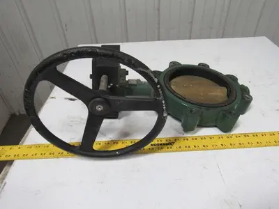 Stockham LG722-BS3-E 8" Lug Type Butterfly Valve W/Manual Hand Wheel Actuated