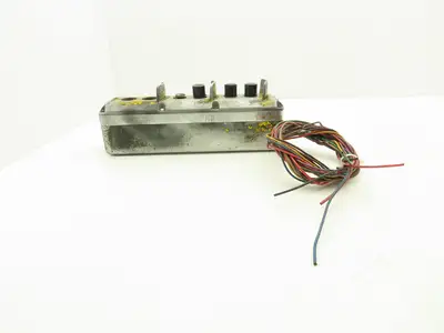 Square D Crane Hoist 6-Station Pushbutton Control Pendant Vintage