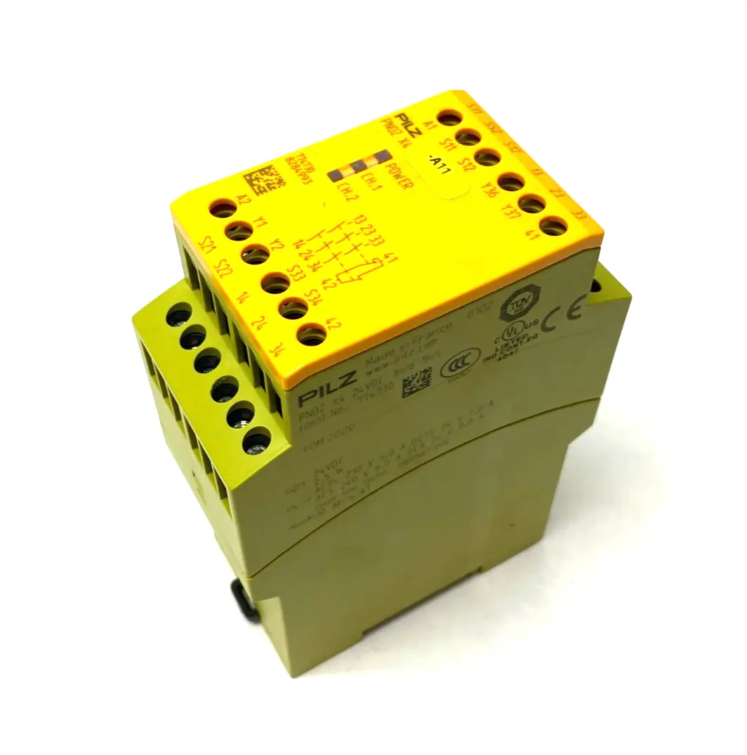 USED PILZ STANDALONE SAFETY RELAY 1 OR 2 CHANNEL