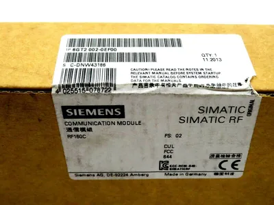NEW SEALED SIEMENS 6GT2 002-0EF00 COMMUNICATION MODULE 6GT20020EF00