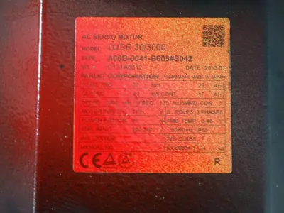 USED 2013 FANUC A06B0041B605#5042