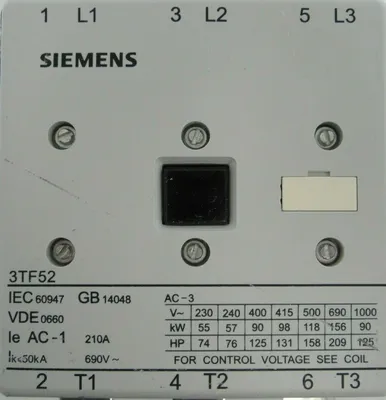 NEW SIEMENS 3TF5222-0XG2 CONTACTOR 3TF52220XG2