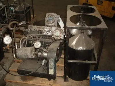USED Dyno-Mill Dyno-Mill KDL-Pilot Horizontal Media Mill, 5 HP