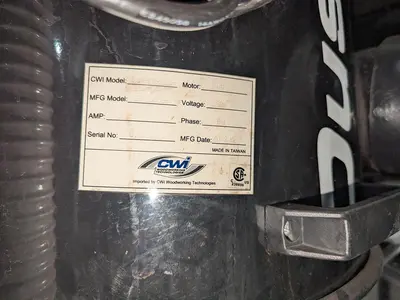 Used 2019 CWI WOODWORKING TECHNOLOGIES CWI-DCP020H Dust Collectors British Columbia CA | Steep Hill Equipment Solutions #1244560