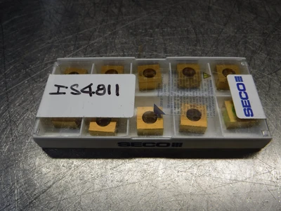 SECO Carbide Inserts QTY10 335.19-1207T-MD09 T25M (LOC1521)