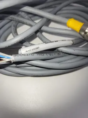 New | in-Stock TURCK TURCK RK 4.5T-5 CORDSET, M12 FEMALE TO CUT-END, GRAY, 5 COND., 5 METERS Cable & Wire | ND Industrial Surplus #1211413