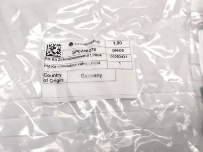 SP0248278 | Scheugenpflug  PM KIT CIRCULATION VALVE LP804  - New