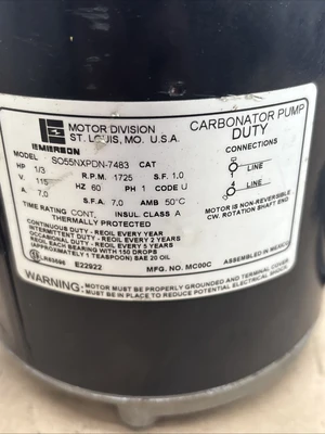 New | in-Stock Emerson SO55NXPDN-7483 Pumps Indiana US | J&J Industrial Supply #1540948