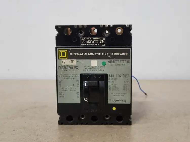 Used SQUARE D FHP360701352 Switchgears British Columbia CA | Lenmark #240976