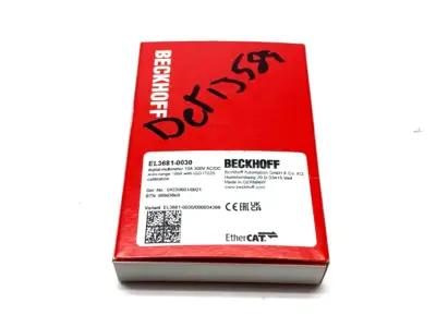 USED BECKHOFF ETHERCAT 1-CHANNEL ANALOG INPUT TERMINAL, MULTIMETER 19-BIT