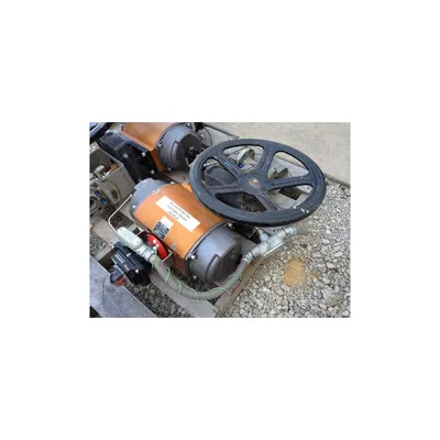 2" DURCO SLEEVELINE PLUG VALVE - TSG4 SEVERE SERVICE WITH OVERIDE