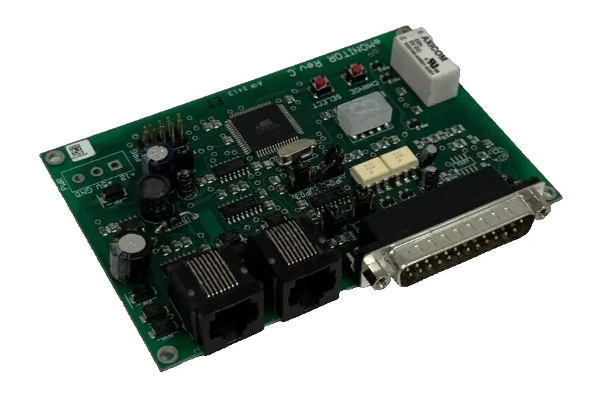 USED LOG-IN INC. eMONITOR BOARD REV. C