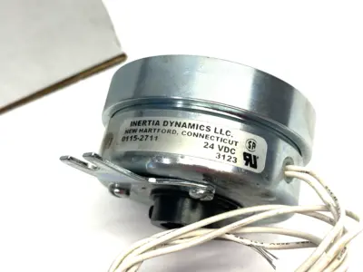 Used Inertia Dynamics SL Series Electromagnetic Clutches, 24 VDC, 80 in-lbs Misc Electrical & Power Parts Michigan US | Maverick Industrial Sales #1401223