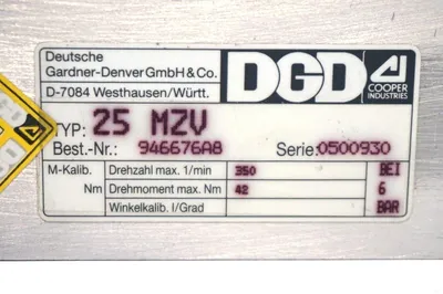NEW DEUTSCHE GARDNER DENVER 946676A8