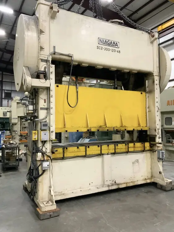Used NIAGARA NIAGARA SC2-300-120-48 PRESS Straight Side Presses | Alma Machinery #898806
