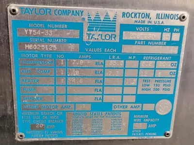 Taylor 6575675666666444 Soft Serve Ice Cream Machines | Amiron Machinery (8)