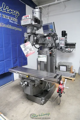 New | in-Stock JET JTM-1254VS Vertical Mills California US | Sterling Machinery Exchange #1465611