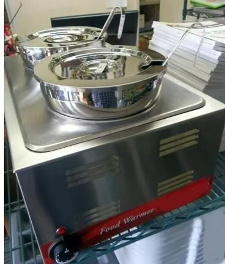 8 PIECE ROUND HOT FOOD WARMER - ANOTHER IDEAL BARGAIN