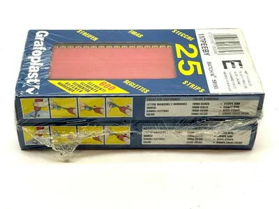 117PEEBY | Grafoplast  Wiremarker Strips LOT OF 50 - New