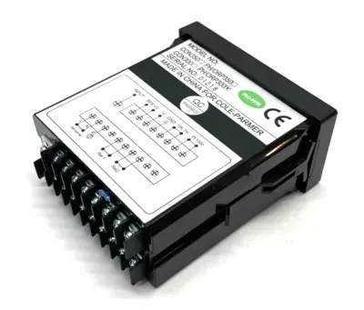 USED COLE PARMER TEMPERATURE DIN CONTROLLER 1/8" DIN 2 SPDT RELAYS