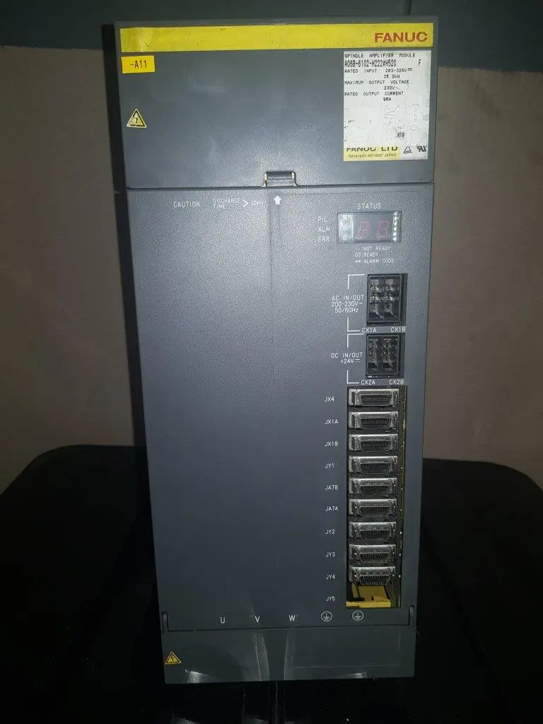 (REF 282) FANUC AC SPINDLE AMP A06B-6102-H222 #520