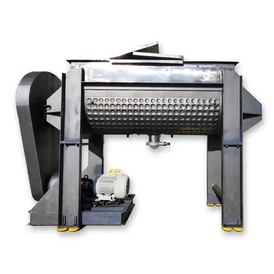Used 35 Cu/Ft Stainless Steel Jacketed Double Ribbon Mixer