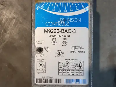 USED JOHNSON CONTROLS M9220-BAC-3