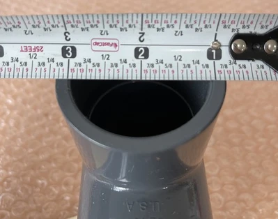 NEW Lasco 1-1/2x1-1/2x1-1/4 Reducing Tee Mold