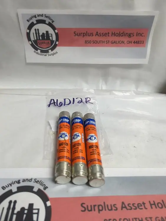Used FERRAZ SHAWMUT A6D12R Miscellaneous Equipment (Electrical & Power) | Surplus Asset Holdings #1200154