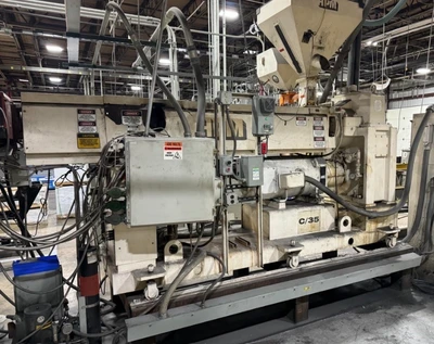 56" Wide HPM/Battenfeld Gloucester Horizontal Sheet Line